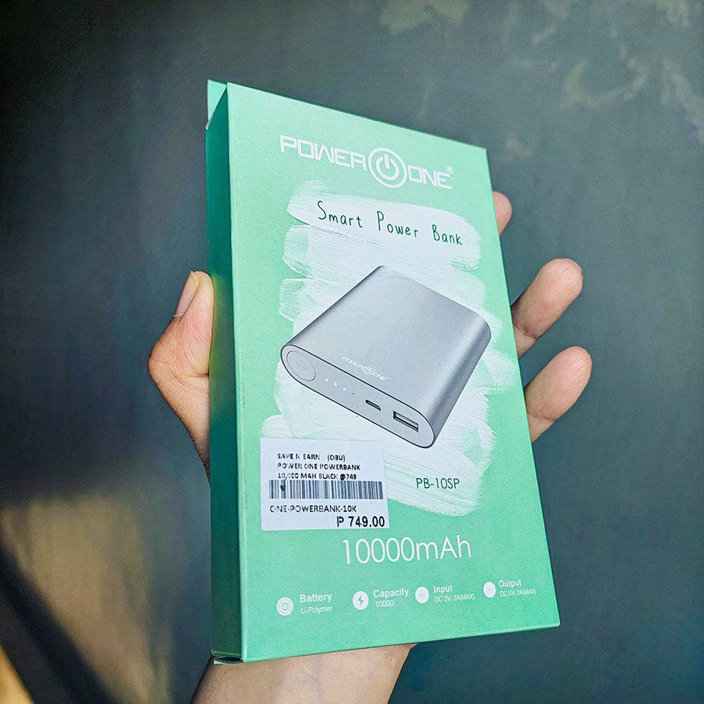 POWERONE PB-10SP Smart 10000mAh  Power Bank  (RoseGold)