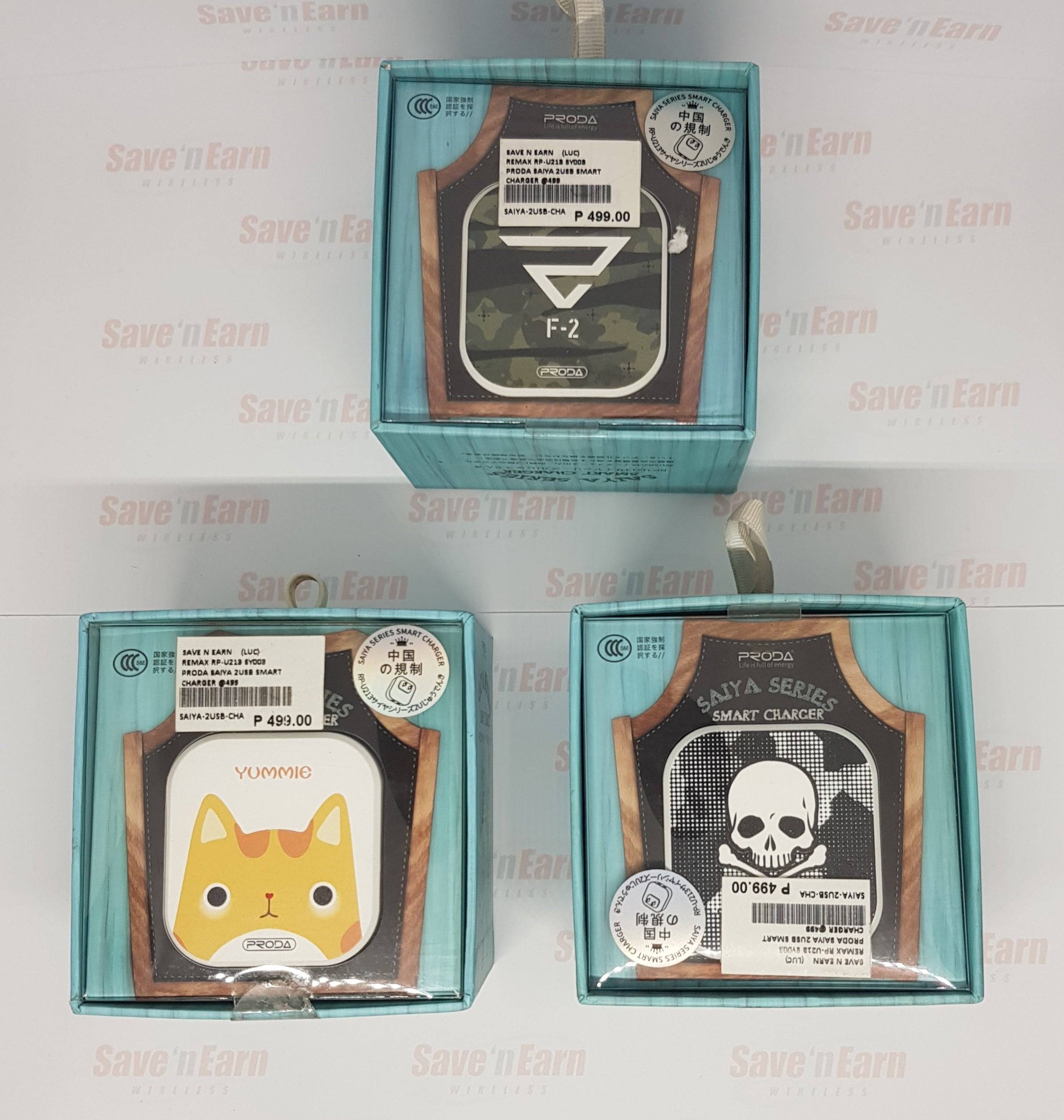 Proda Saiya Charger USB 2 Port