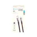 Rock Space M2 Zn-alloy Lightning Fast Charge & Sync Cable Black RCB0670