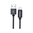 Rock Space R11 Micro Metal Braided Fast Charge & Sync Cable (Black)