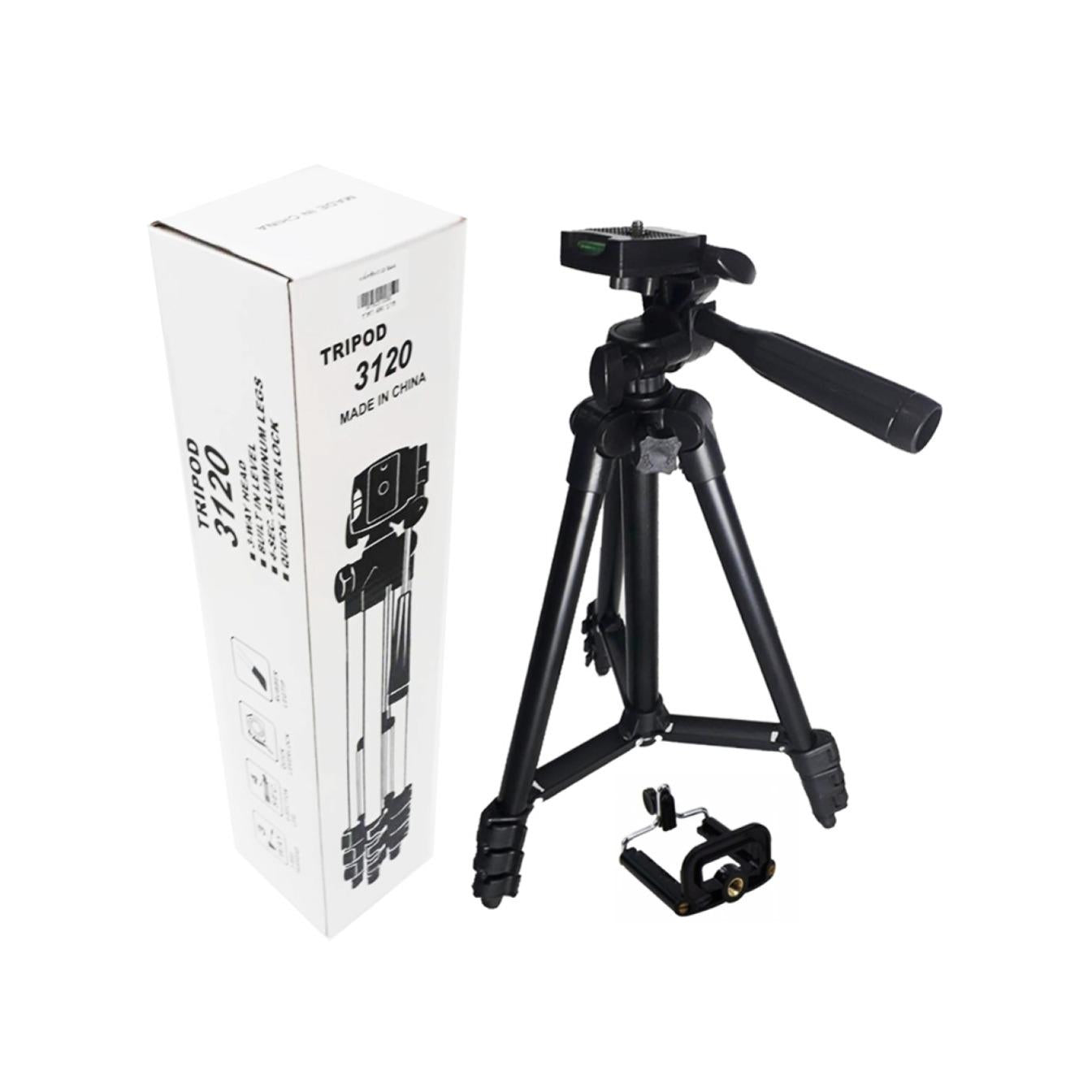 Tripod 3120A 3-way Panhead Aluminum Legs